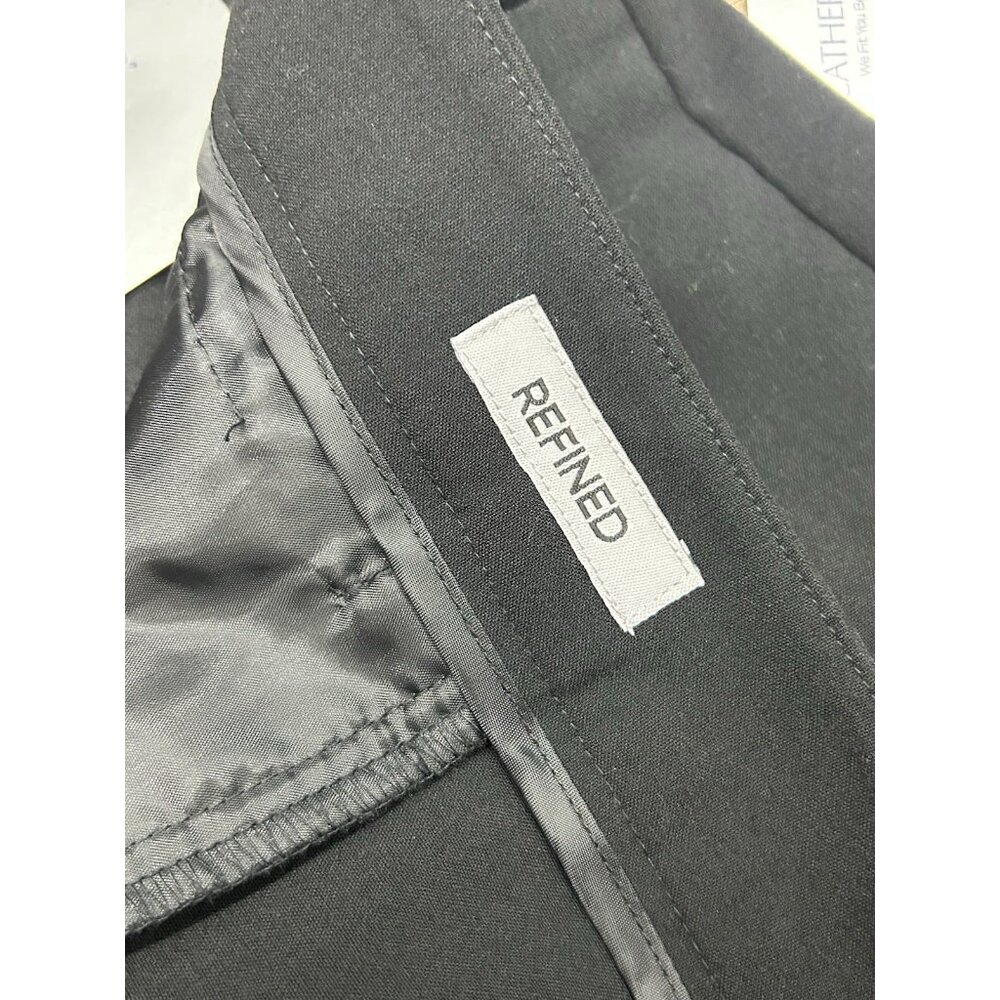 Catherines Black Refined Pull-On Elastic Back Pan… - image 8